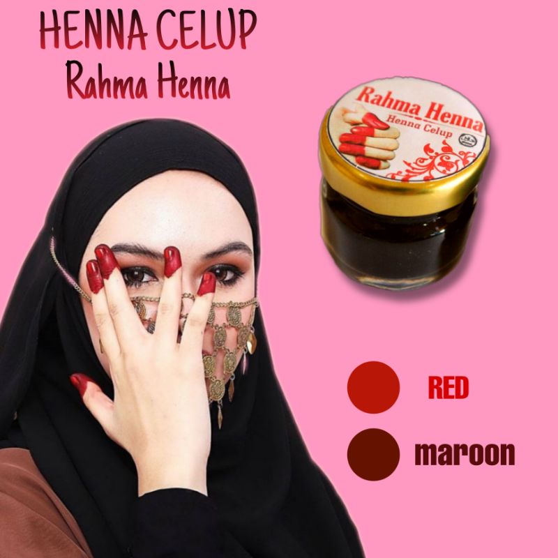 HENNA CELUP HALAL TAHAN LAMA BEST SELLER