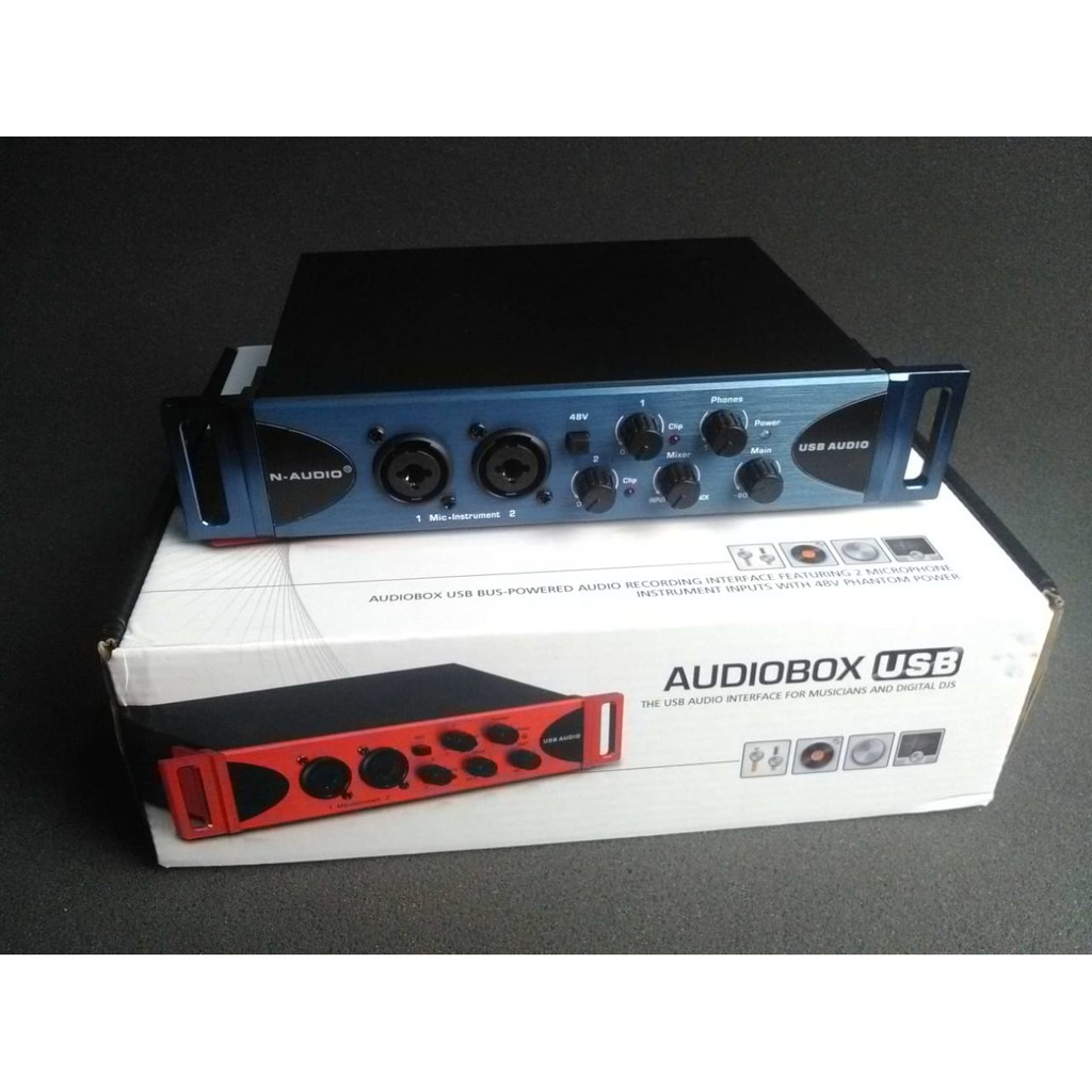 AUDIO INTERFACE N-AUDIO AUDIOBOX MURAH NEW