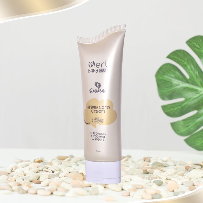 Triple Care Cream / Cream Bayi Ruam Popok / Cream Gatal Bayi / Babycare Salsabila / Baby Care