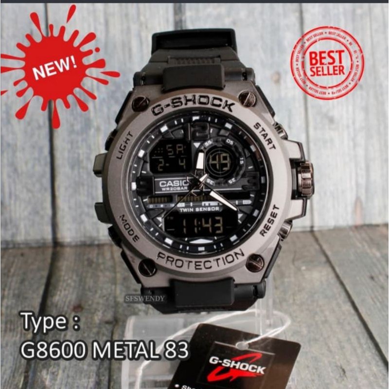 JAM TANGAN G SHOCK PRIA PREMIUM  JAM TANGAN G SHOCK PRIA GST-8600  JAM TANGAN IMPORT PRIA 