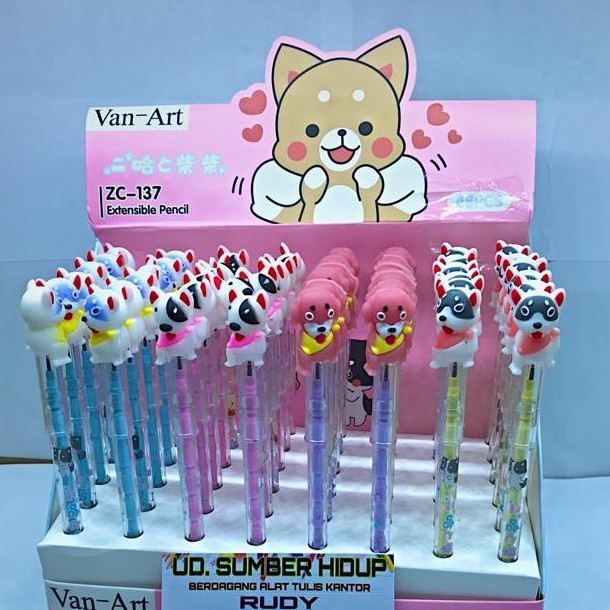 

Pencil Bensia motif Boneka Kelinci (ZC-137), Harga Persatuan/pcs
