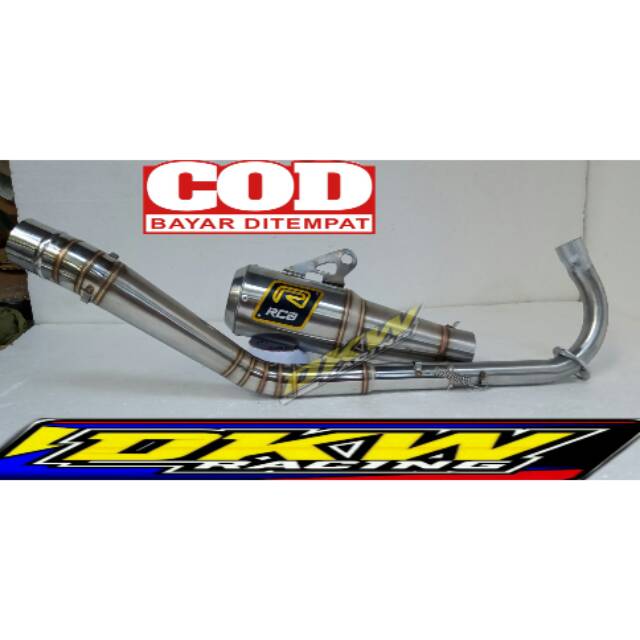 Knalpot rcb Jupiter z vega Blade Revo karisma Shogun smash supra Kirana grand dll