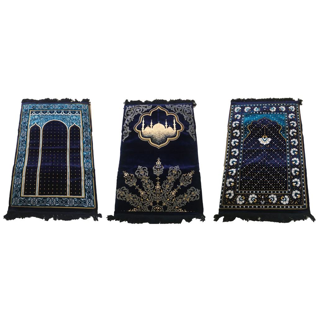 Sajadah Turki Turkey Ukuran Besar Busa Tebal Kano 70x110