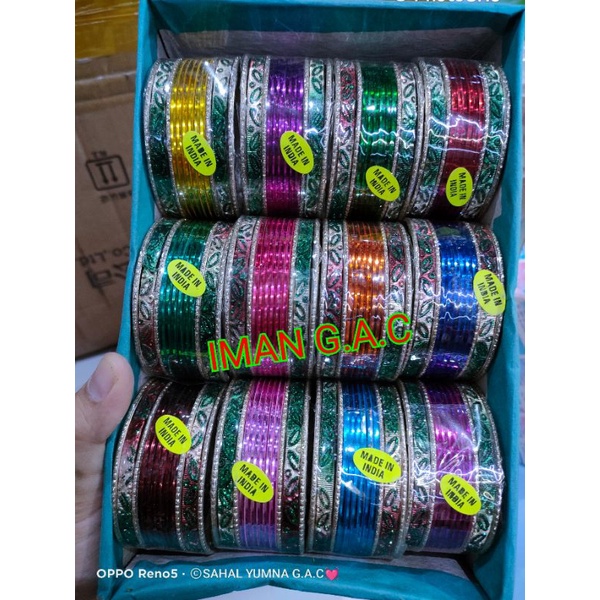 Gelang keroncong india dewasa bahan premium/gelang tangan india import/aksesoris gelang india