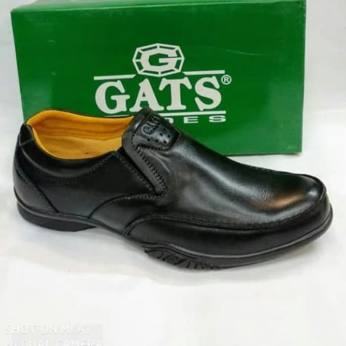 Sepatu Formal Pria Sepatu Kulit Gats GP 0002 - Black