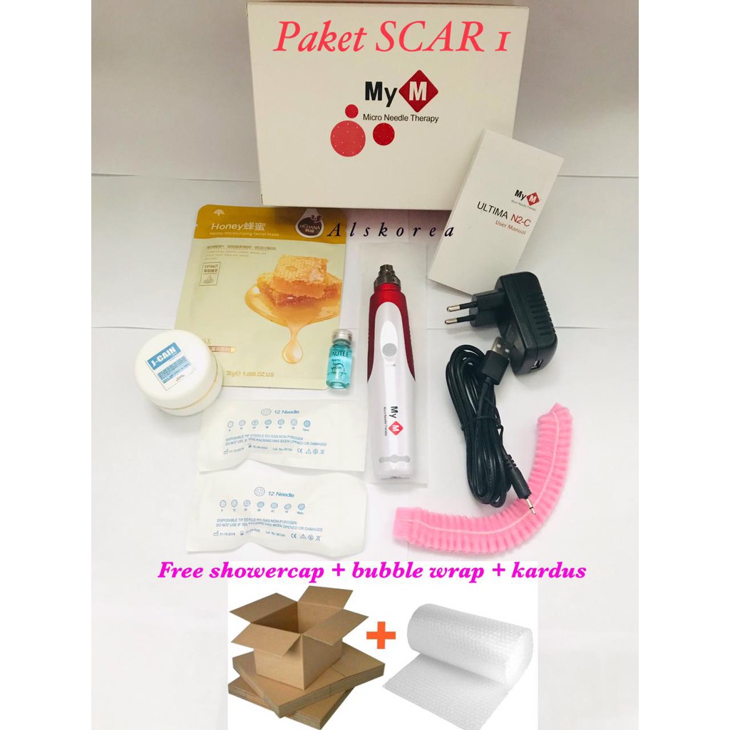 Paket Acne Scar / Paket Bopeng / Paket BBGLOW Dermapen MyM