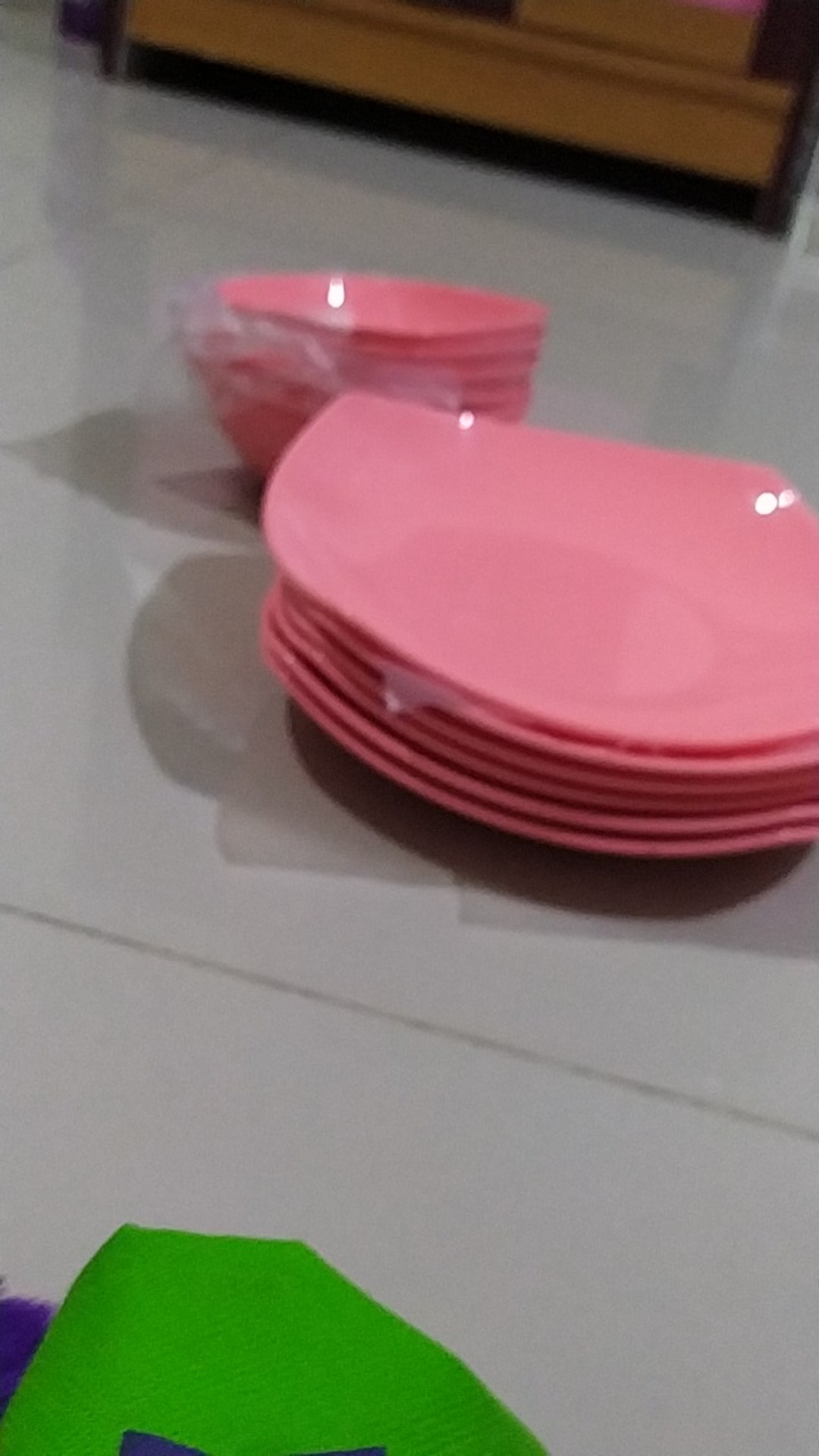 Paket Piring Kotak & Mangkok Kotak Kode:p3