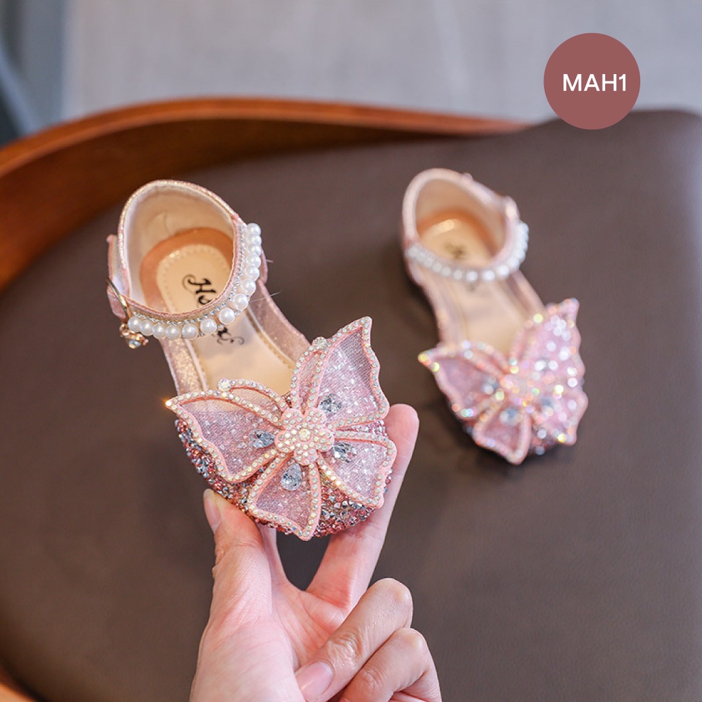 LAPAGO - Sandal Sepatu Anak Perempuan Pesta Import Baru 2021 Size 21 - 35 Type MAH