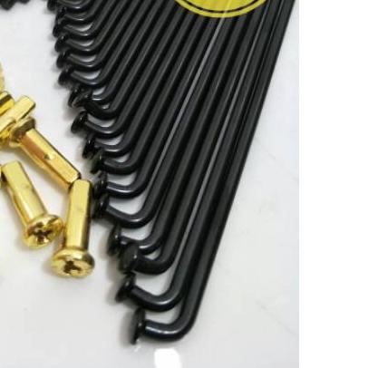 Jari jari jeriji model Tdr hitam gold pemakaian motor Ring 14 - 16 - 17 - 18 reguest