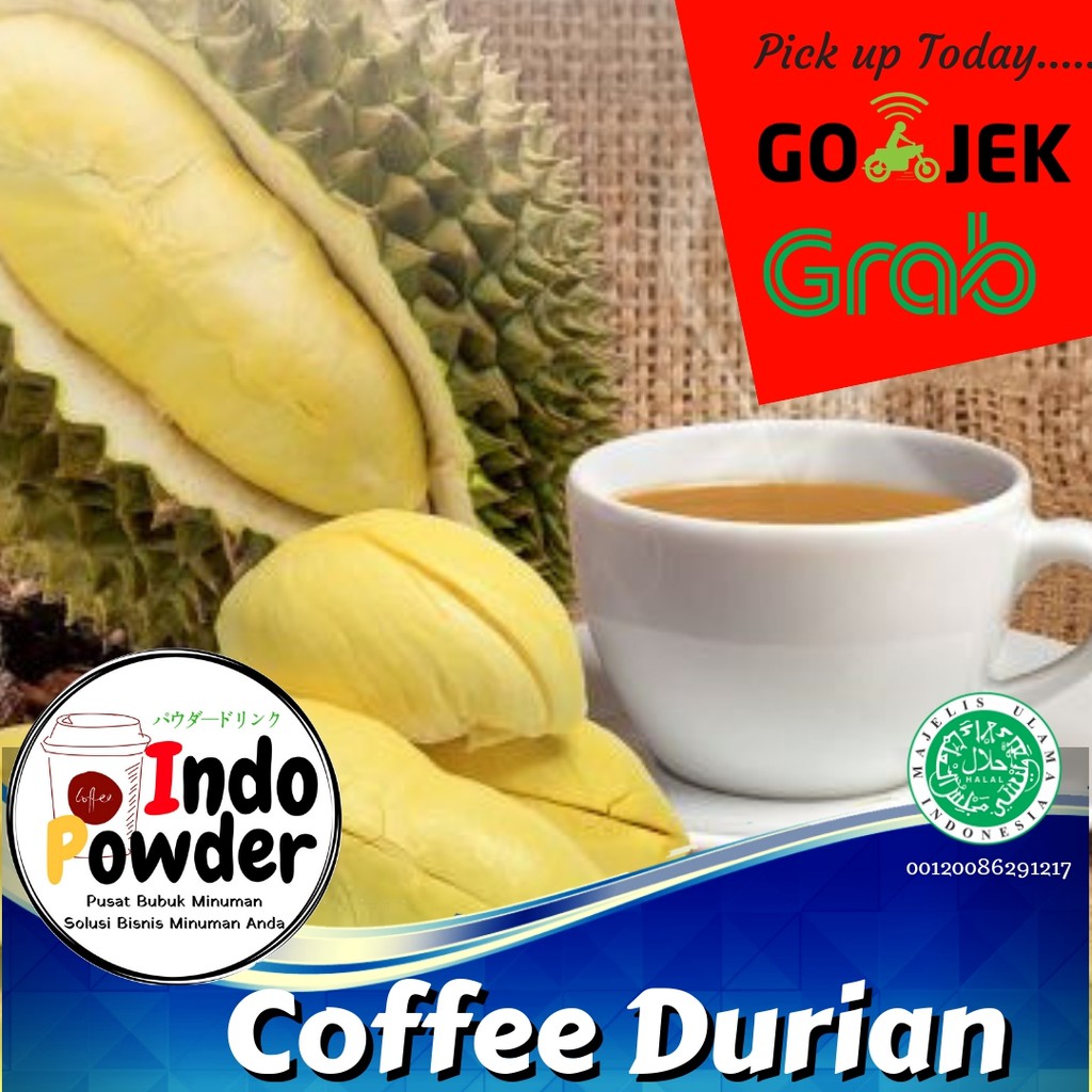 Coffee Durian Powder 1 Kg / Bubuk Kopi Durian / Powder Coffee Durian 1Kg / Kopi rasa Durian