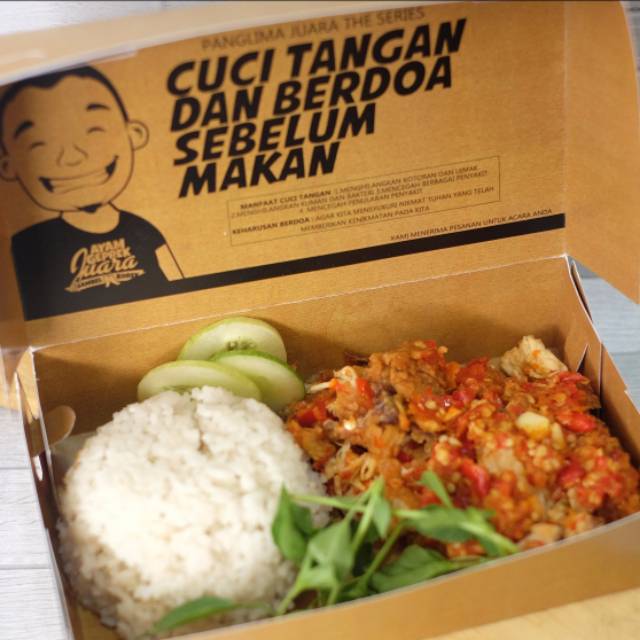 Paket Ayam Geprek Box