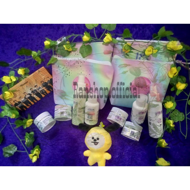 PRM Luxury paket Glow,Acne Dan Flek  Skincare BPOM