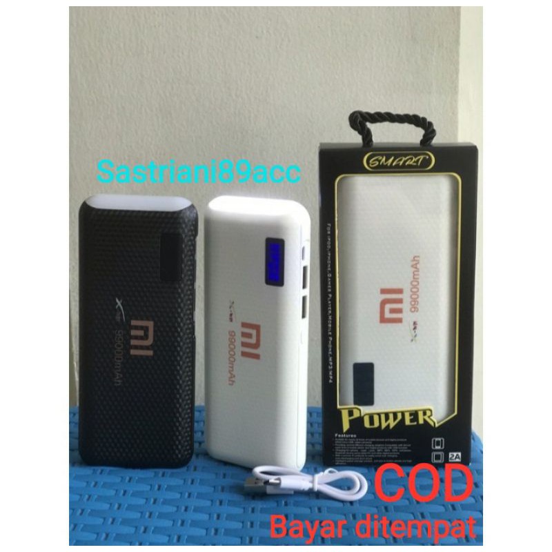 POWER BANK LED BRAND XIAOMI 99000MAH