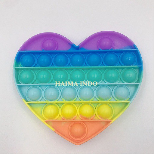 MAINAN POP IT FIDGET TOY/ Mainan Gelembung Push ANTI Stress SILICONE-2