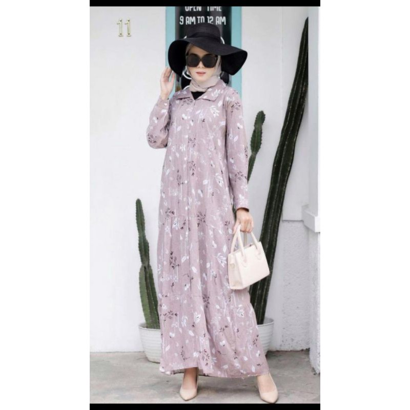 ABERIA MAXY / GAMIS FULL KANCING / GAMIS RAYON