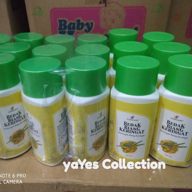 Bedak biang keringat kringat 80 g gr Konicare konikare conicare conikare baby powder serbuk