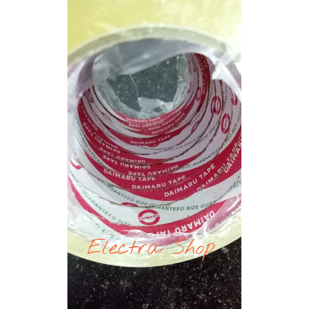 

Original Solasi Isolasi Selotip Lakban Daimaru 1/2 inch 72yard Bening