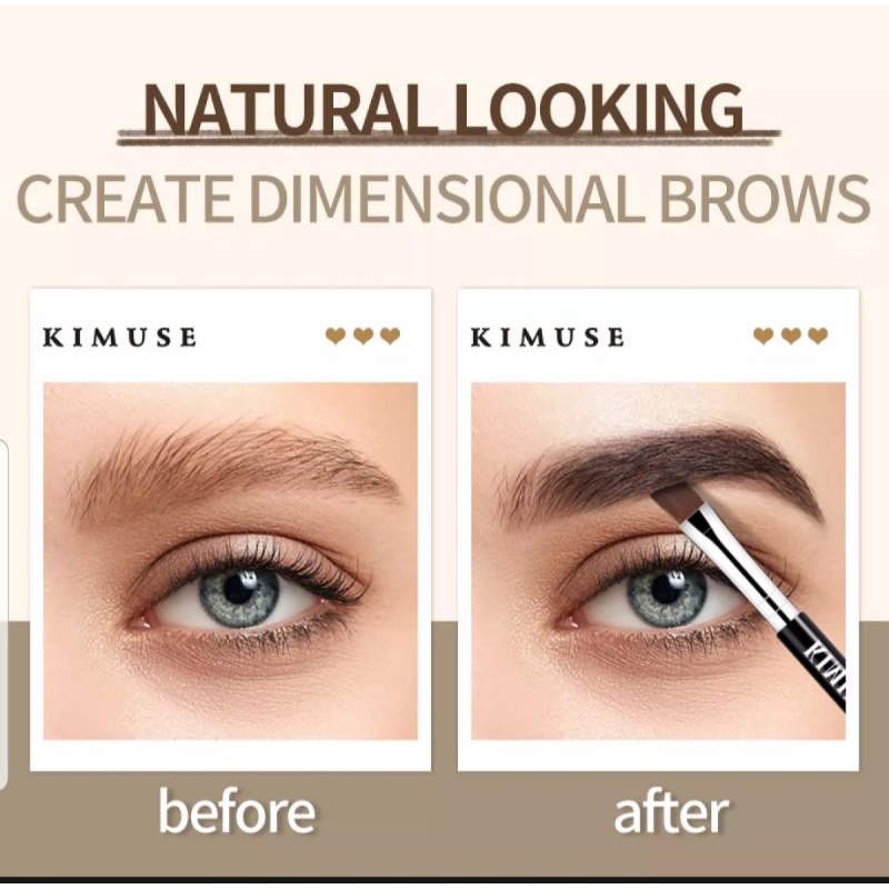 [COD] KIMUSE EYEBROW GEL KRIM | EYEBROW CREAM GEL WATERPROOF | EYEBROW GEL | KIMUSE ALIS GEL KRIM