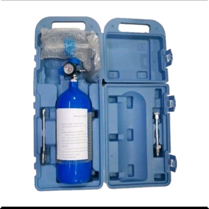 TABUNG OKSIGEN PORTABLE/TABUNG OKSIGEN MINI UNTUK TRAVELLING 3,2L