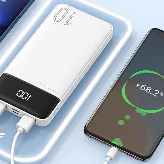 Powerbank 20000 mah Fast Charging Dual USB LED 10000 mAh Power Bank Murah Lucu Mini Ori Xiaomi BASIK