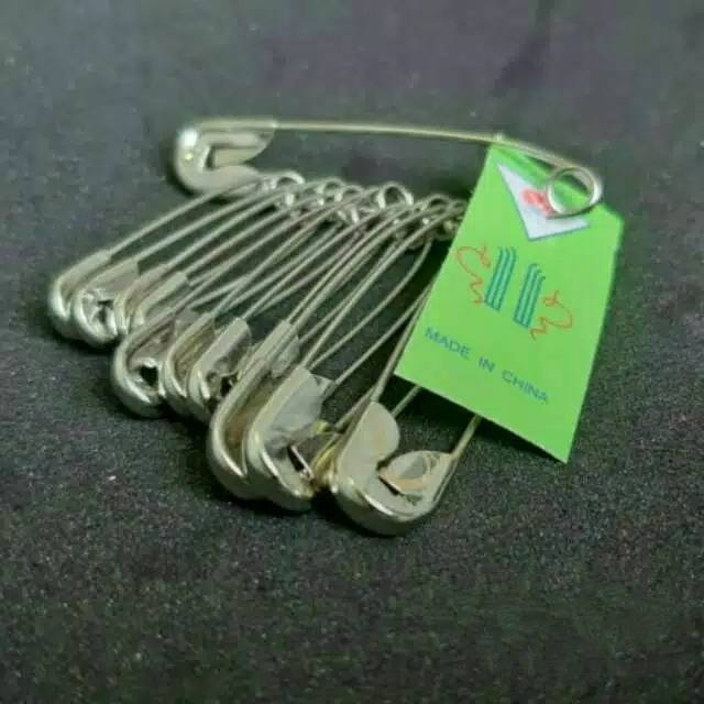 

Termurah Peniti Set "SWAN" 12 Pcs Warna Silver / Peniti Set