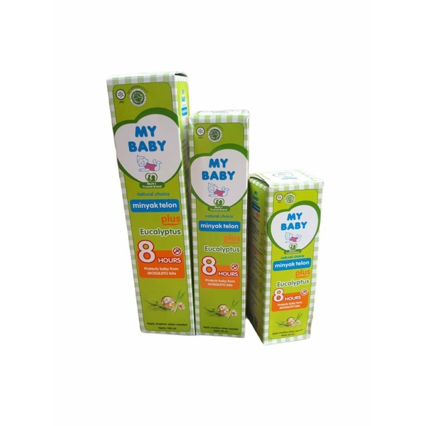 MY BABY Minyak Telon Plus Eucalyptus 8 Jam | My Baby Minyak Telon Lavender