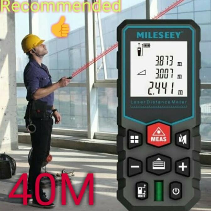 Range 60 Meter Laser Distance Digital Meteran Jarak bkn xiaomi bosch