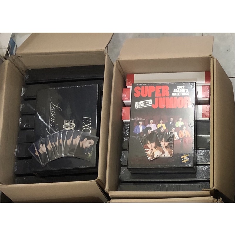 SEASON GREETING 2022 EXO WAYV AESPA