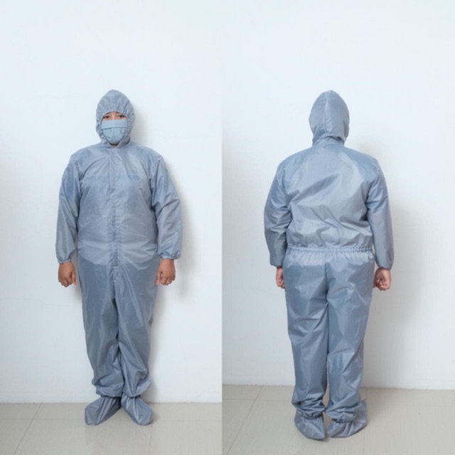 HAZMAT APD ALAT PERLINDUNGAN DIRI WATERPROOF BISA DICUCI