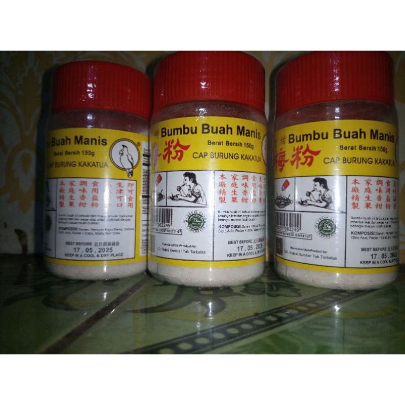 

Bumbu buah MANIS CAP KAKATUA