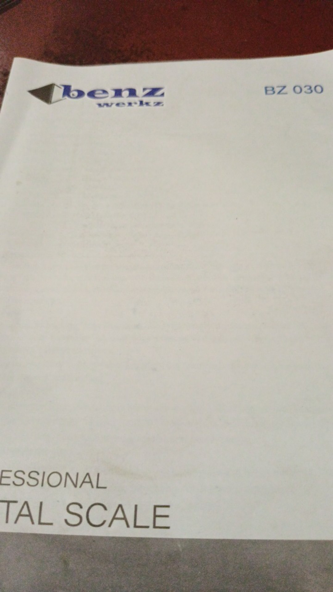 Timbangan Duduk Digital 30kg Benz Bz030 Laundry Kitchen Digital Scale