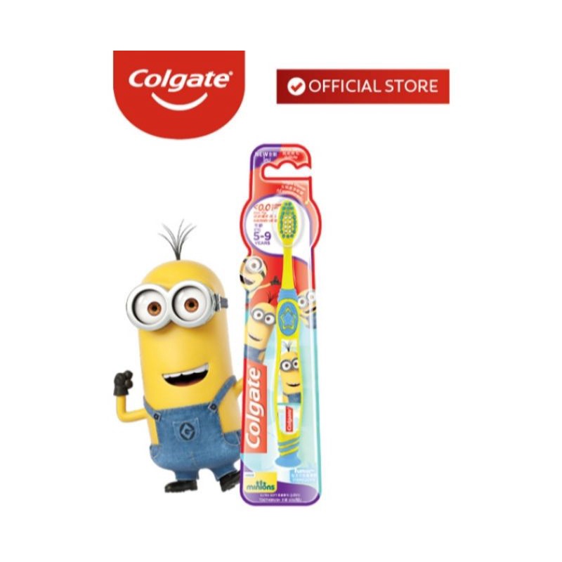 Colgate Minion Tooth Brush  Sikat Gigi Anak Minion Stage 1 dan Stage 2 Minion Toothbrush with suctio