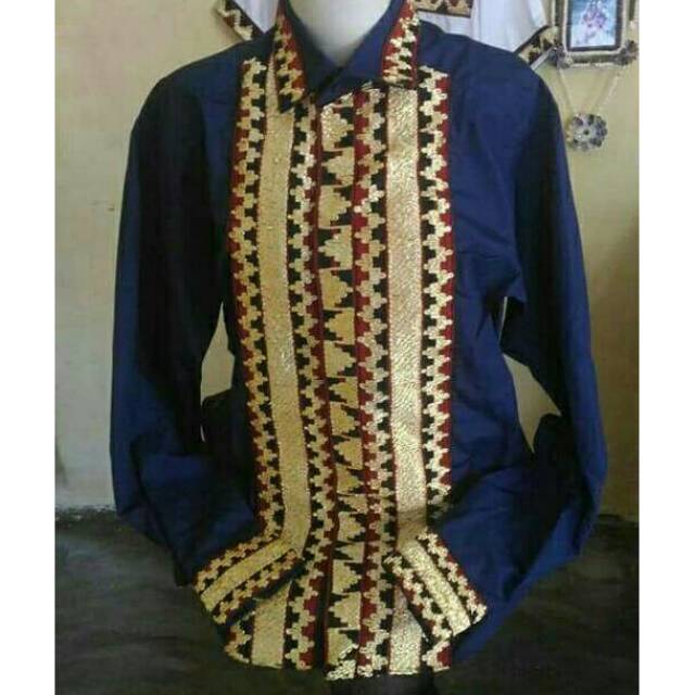  Baju  Kemeja Pria  Tapis Khas Lampung Shopee  Indonesia