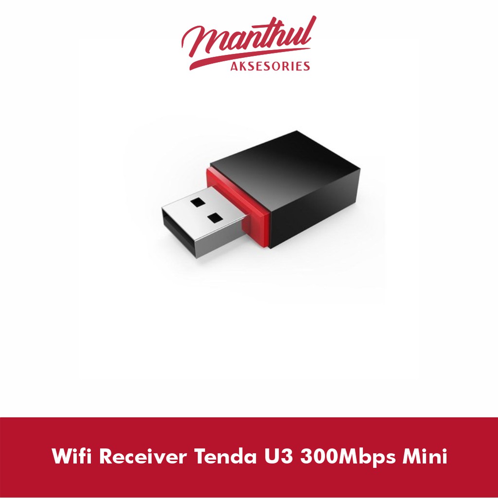 Wifi Receiver Tenda U3 300Mbps Mini