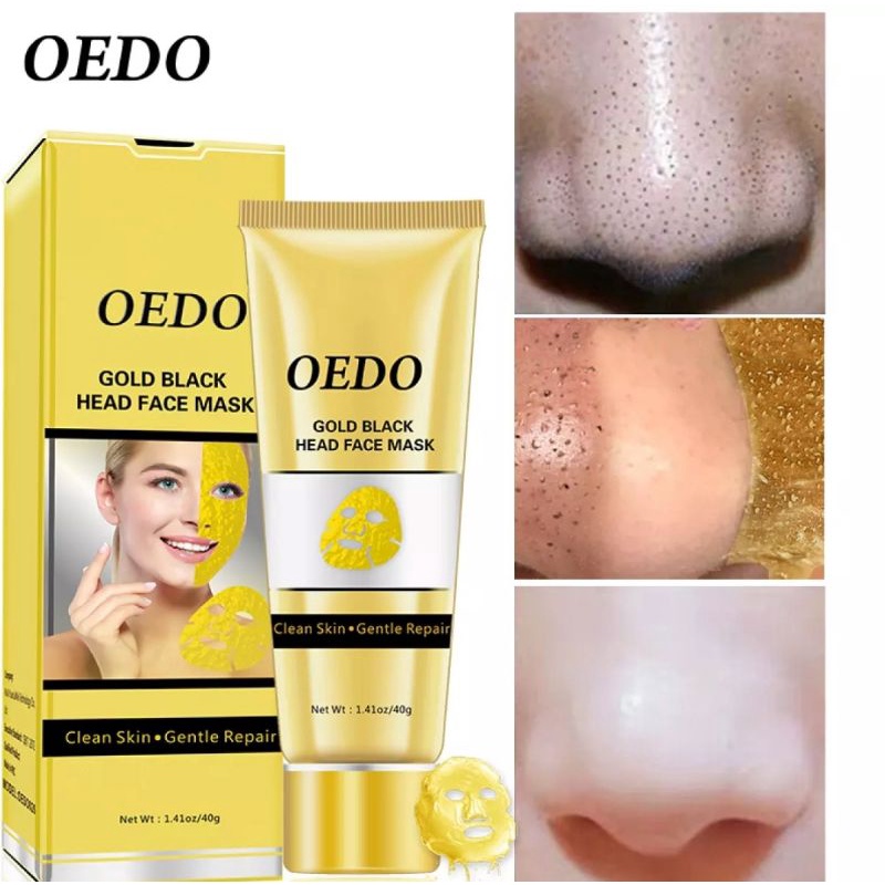 OEDO GOLD REMOVED BLACKHEAD MASKER SHRINK PORE IMPROVE ROUGH SKIN ACNE SHILLS BLACKHEAD REMOVER MASK