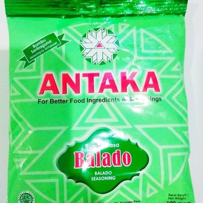 

ANTAKA BALADO 100 GRAM | BUMBU ANTAKA BUMBU TABUR RASA PEDAS BALADO