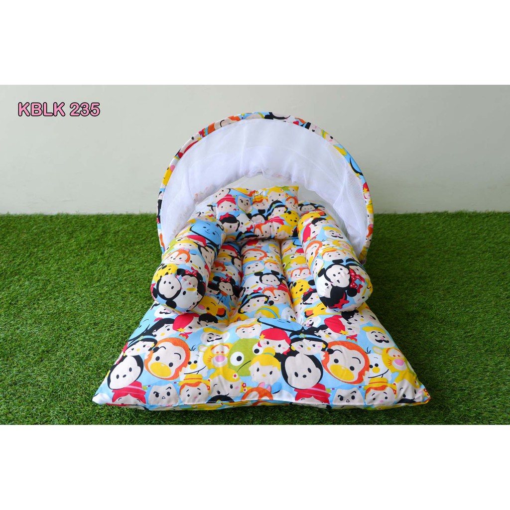 Kasur Baby Kelambu Lucu Set Baru Lahir Murah Produk Tempat Tidur Lipat Bayi Perlengkapan Bedding Box