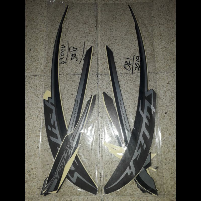 striping standar ori honda scoopy fi 2019 stylish new scoopy fi stylish