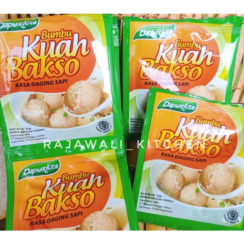 

DAPUR KITA Bumbu Kuah SoP Sup Bakso Sachet