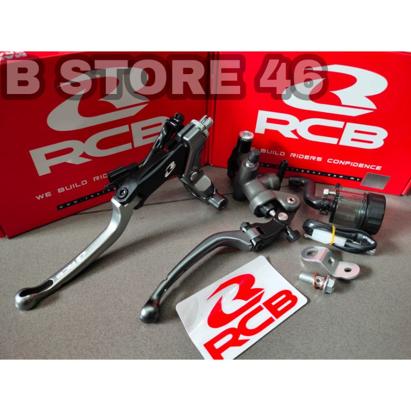 MASTER REM RCB S1 17MM KANAN KIRI KOPLING S1 ORIGINAL GREY