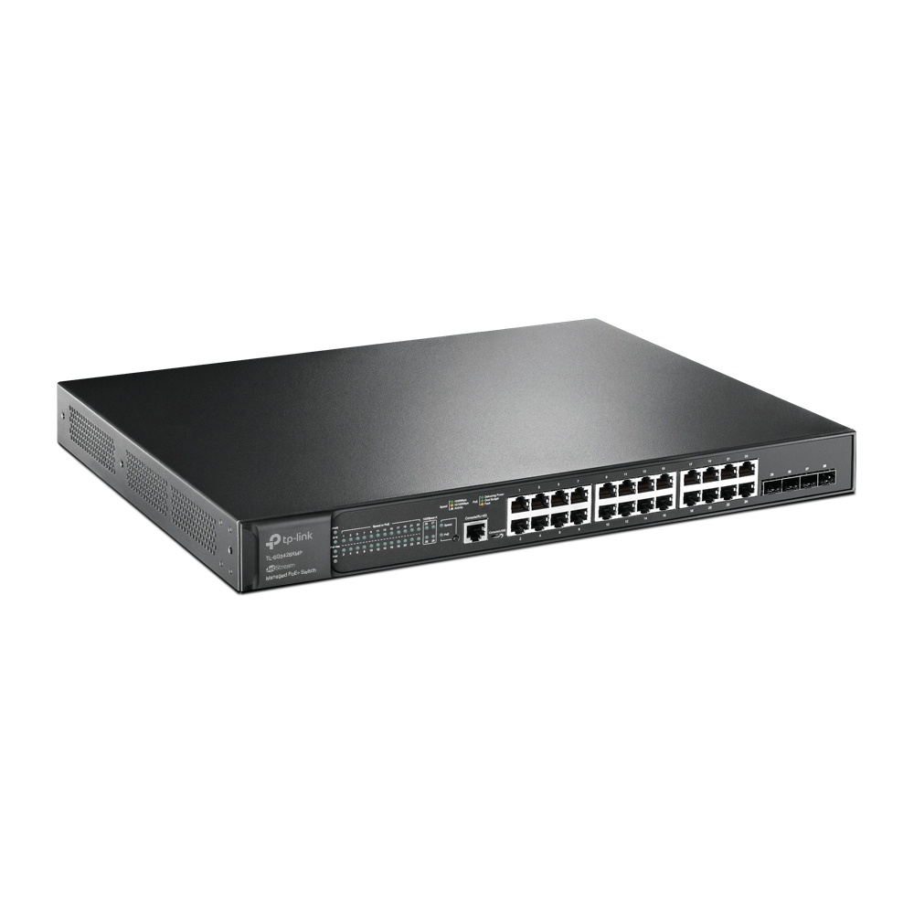 TP-Link Switch TL-SG3428XMP 24-Port Gigabit Switch L2+ Managed Switch