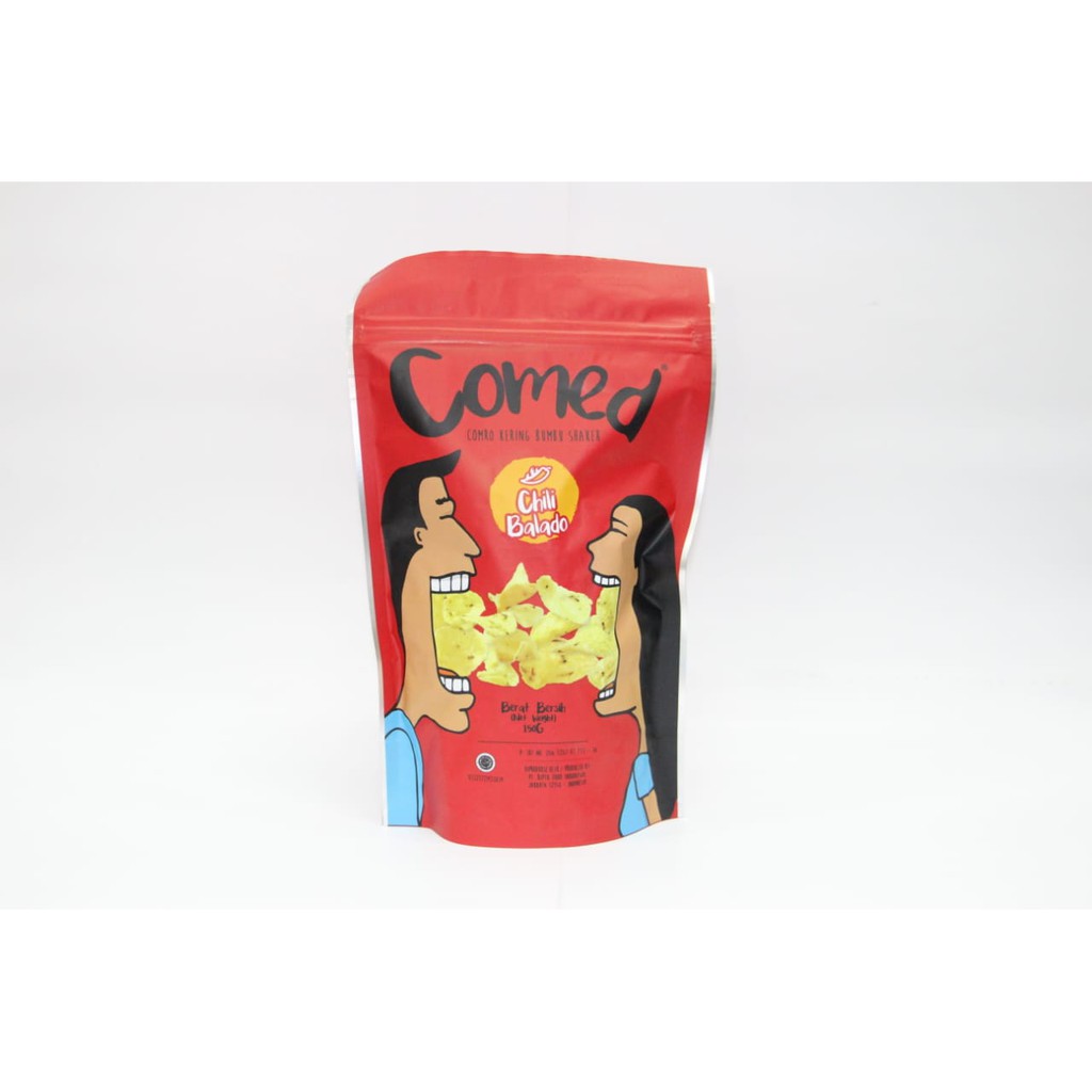 

Comed Ripta Food - Comro Kering Rasa Cabai Balado / Comro Kering Bumbu Shaker Chili Balado 150 Gram