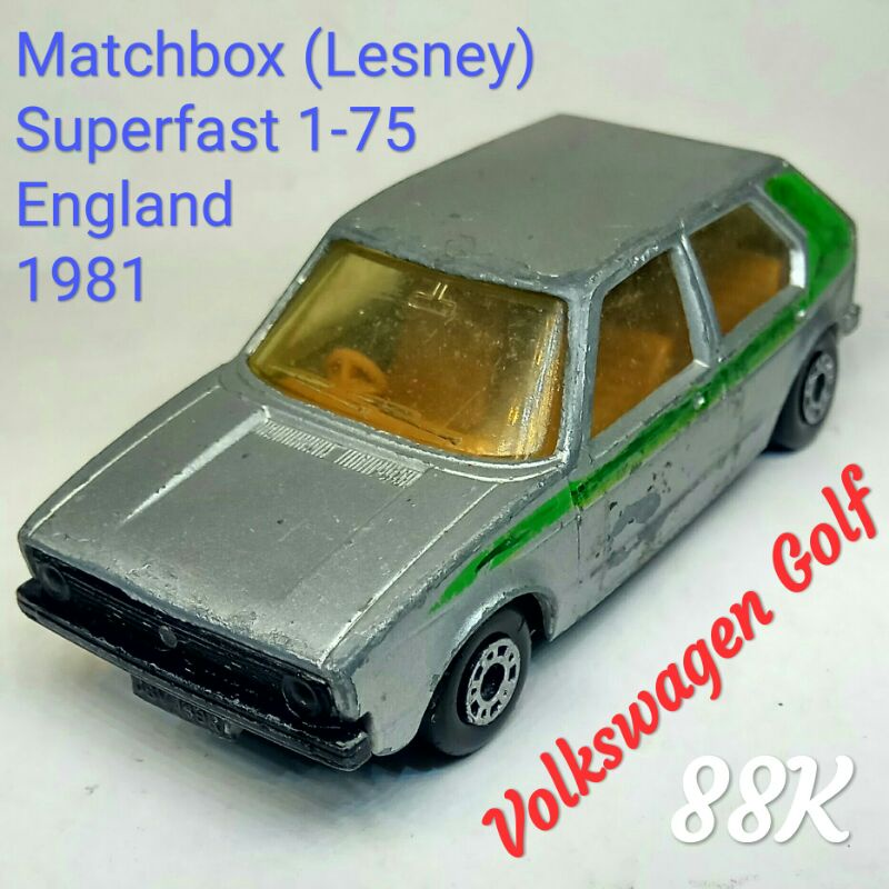 Diecast Matchbox Lesney England Volkswagen VW Golf