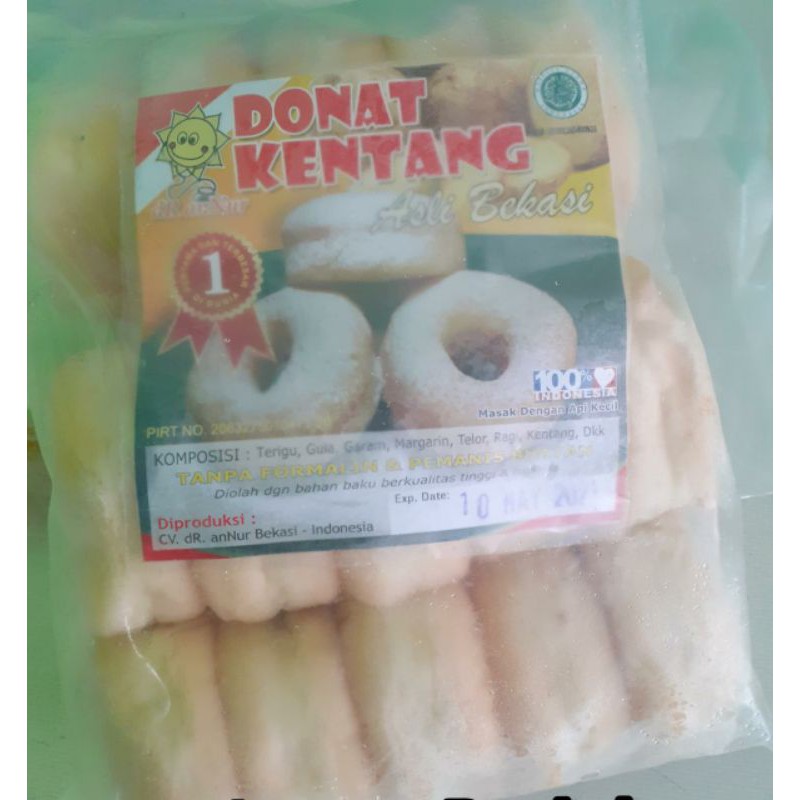 

Donat Bombolongan Isi 15 (Donat rasa isi variasi)