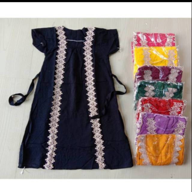 Daster arab renda panjang