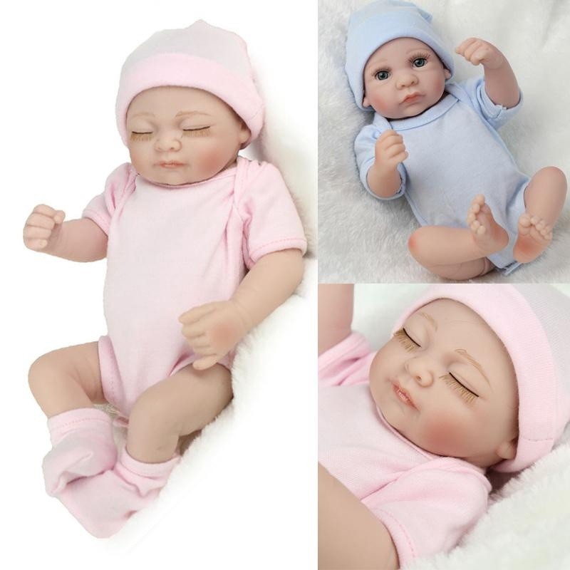 Boneka Bayi Silikon Silicone Mainan Anak Cewe Doll Murah Lucu Bagus