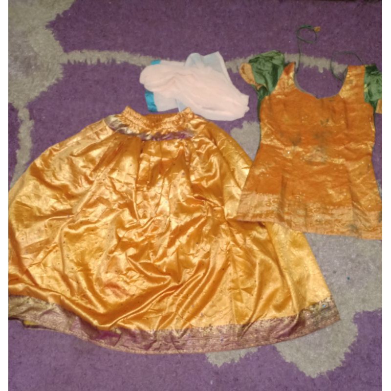 lengga anak + selendang