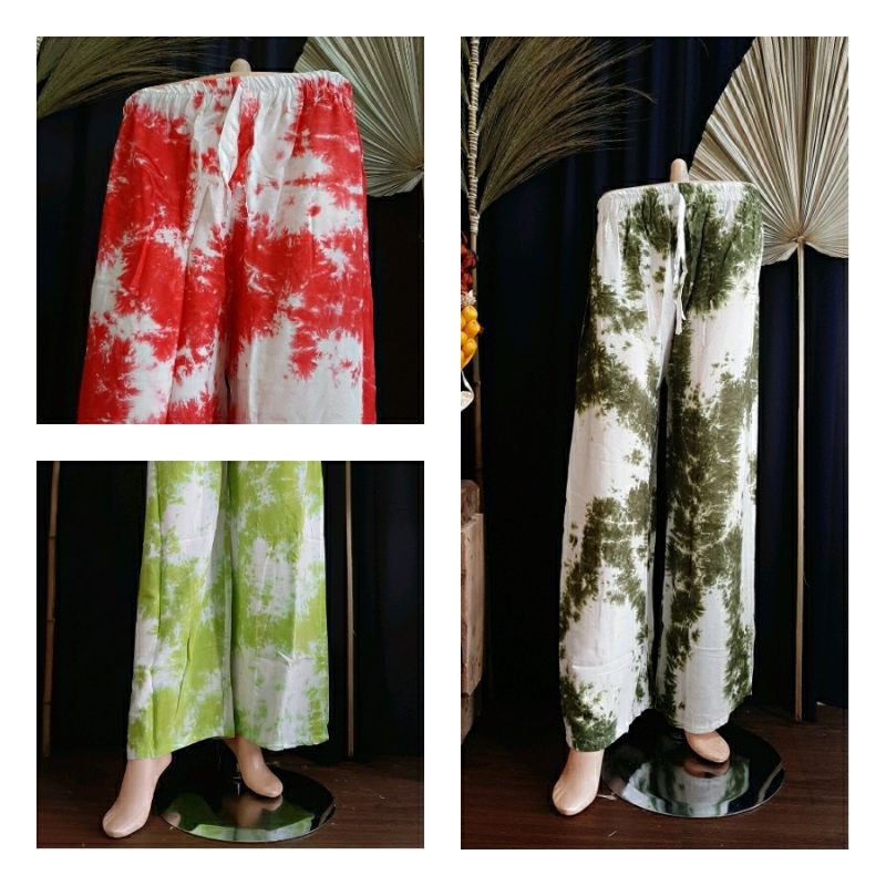 CELANA KULOT TIE DYE / CELANA BALI