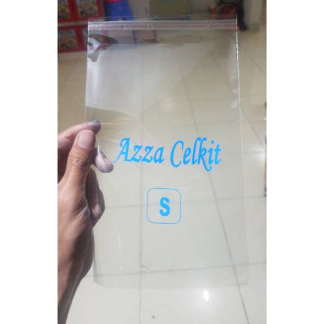 Sablon Plastik Murah Opp 16x20