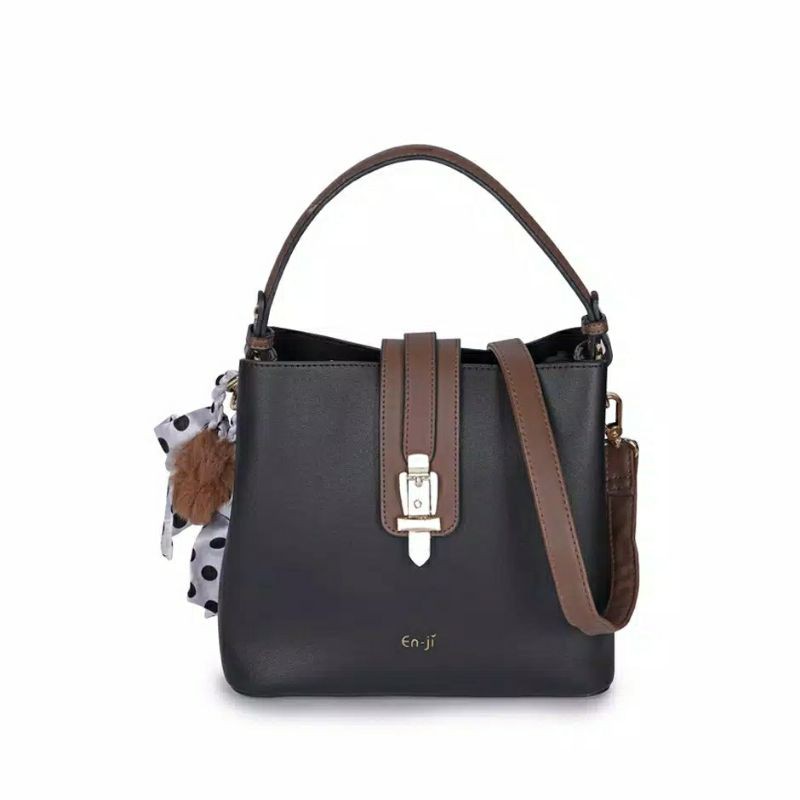 EN-JI by PALOMINO SHELBY handbag - black